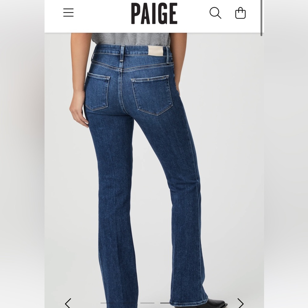 PAIGE Laurel Canyon High Rise Boot Cut